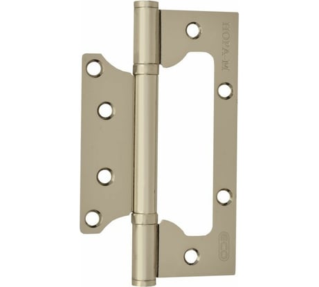 Петля НОРА-М накл. ун. 800-5" FHP-ЕСО мат. хром покр. без колп. 125х75х2,5 15853