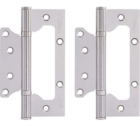 Петля НОРА-М накл. ун. 800-5" FHP-ЕСО СP хром.покр. без колп. 125х75х2,5 15851