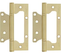 Петля НОРА-М накл. ун. 800-5" FHP-ЕСО PB лат.покр. без колп. 125х75х2,5 15850