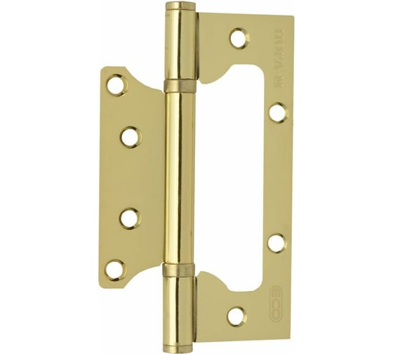Петля НОРА-М накл. ун. 800-5" FHP-ЕСО PB лат.покр. без колп. 125х75х2,5 15850