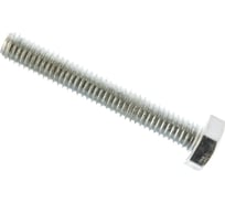 Болт с шестигранной головкой КрепСтройГрупп 6х40 оцинкованный DIN 933, 1 кг 145102