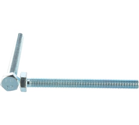 Болт с шестигранной головкой КрепСтройГрупп 12х120 оцинкованный DIN 933, 1 кг 145079