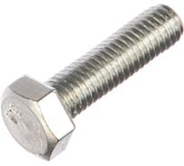 Болт с шестигранной головкой КрепСтройГрупп 8х30 оцинкованный DIN 933, 1 кг 145112