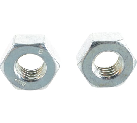 Оцинкованная гайка КрепСтройГрупп М10 DIN 934, 1 кг 145128