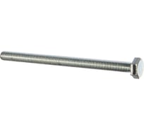 Болт с шестигранной головкой КрепСтройГрупп 10х140 оцинкованный DIN 933, 1 кг 145069
