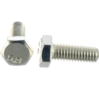 Болт с шестигранной головкой КрепСтройГрупп 6х16 оцинкованный DIN 933, 1 кг 145098