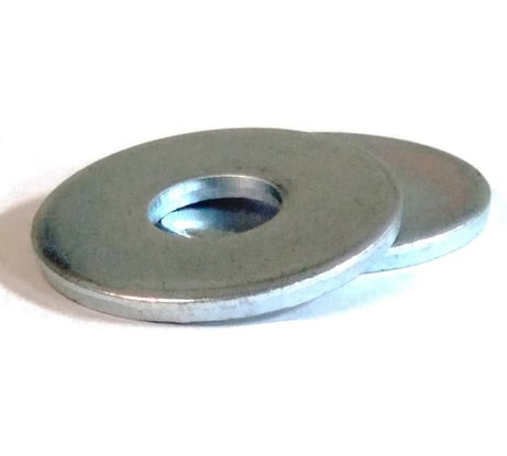 Усиленная шайба КрепСтройГрупп М30 оцинкованная DIN 9021, 1 кг 145172