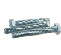 Болт с шестигранной головкой КрепСтройГрупп 12х80 оцинкованный DIN 933, 1 кг 145087