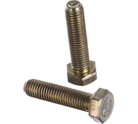 Болт с шестигранной головкой КрепСтройГрупп 12х50 оцинкованный DIN 933, 1 кг 145084