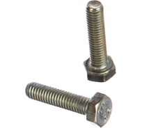 Болт с шестигранной головкой КрепСтройГрупп 6х25 оцинкованный DIN 933, 1 кг 145100