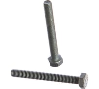 Болт с шестигранной головкой КрепСтройГрупп 6х50 оцинкованный DIN 933, 1 кг 145103