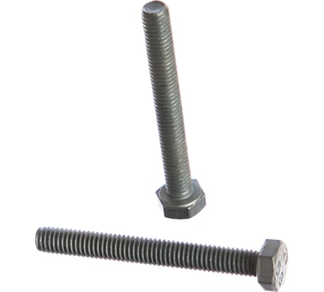 Болт с шестигранной головкой КрепСтройГрупп 6х50 оцинкованный DIN 933, 1 кг 145103