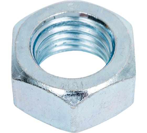 Оцинкованная гайка КрепСтройГрупп М24 DIN 934, 1 кг 145134