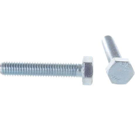 Болт с шестигранной головкой КрепСтройГрупп 8х40 оцинкованный DIN 933, 1 кг 145113