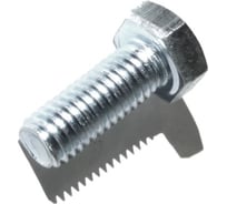 Болт с шестигранной головкой КрепСтройГрупп 6х30 оцинкованный DIN 933, 1 кг 145101