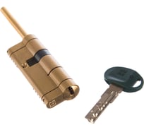 Цилиндровый механизм под вертушку (дл. шток) MOTTURA C31P513101LC5 82мм/46+10+26, латунь PVD 7888