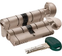 Цилиндровый механизм с вертушкой MOTTURA C31F364601RC5 82мм/31+10+41, мат.никель верт. 99.506 5474