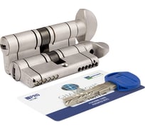 Цилиндровый механизм с вертушкой MOTTURA CP4F464601R 92мм/41+10+41 мат.никель 39457