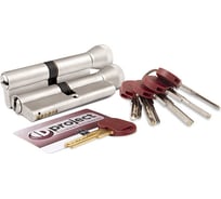 Цилиндровый механизм с вертушкой MOTTURA DPC1F3141 S3 72мм/26+10+36 сатин.никель 5+1 кл. 39487