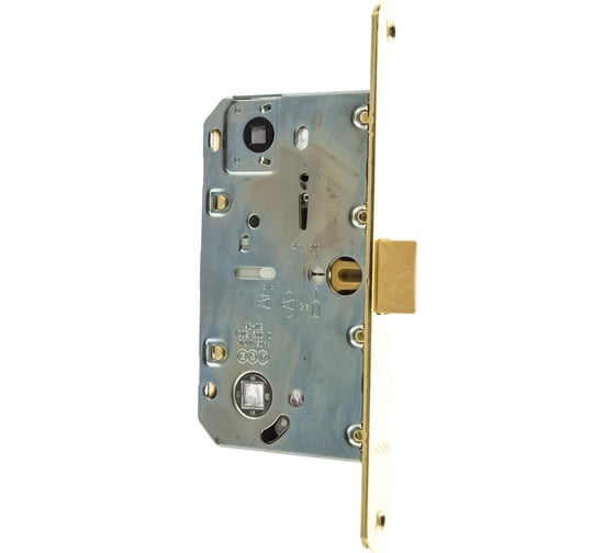 Замок AGB B01102.50.03.567 межкомнатный WC латунь MEDIANA EV. инд.упак+B01000.13 25787 1