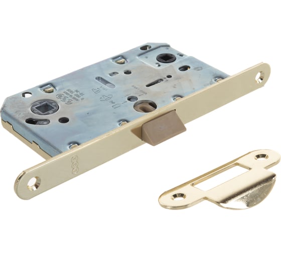 Замок AGB B01102.50.03.567 межкомнатный WC латунь MEDIANA EV. инд.упак+B01000.13 25787
