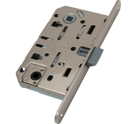 Замок AGB B01102.50.34.567 межкомнатный WC матовый хром MEDIANA EV. инд.упак+B01000.13 25797