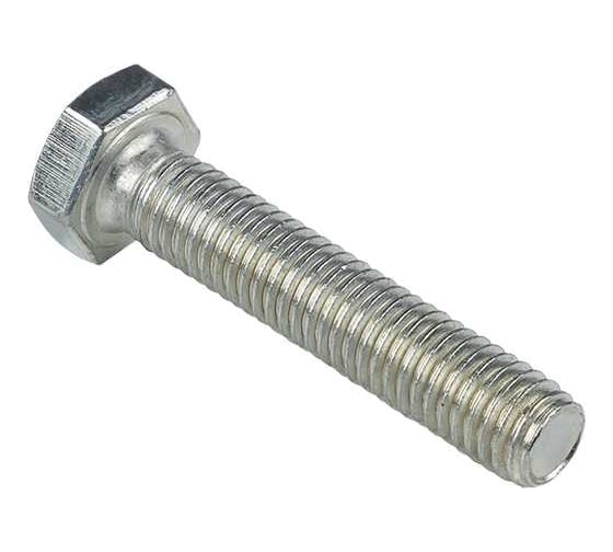 Шестигранный болт EKF DIN 933, М8x40, INOX b6grm8x40-INOX 1