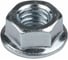 Гайка с фланцем EKF DIN 6923, М10, INOX gflm10-INOX 1