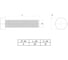 Шестигранный болт EKF DIN 933, М6x20, INOX b6grm6x20-INOX 2