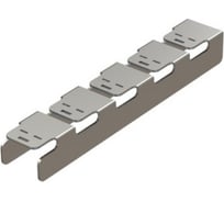 Профиль для безвинтовой фиксации к сетчатым ограждениям Hyperline 40x30x250 мм, толщина 2 мм 530957