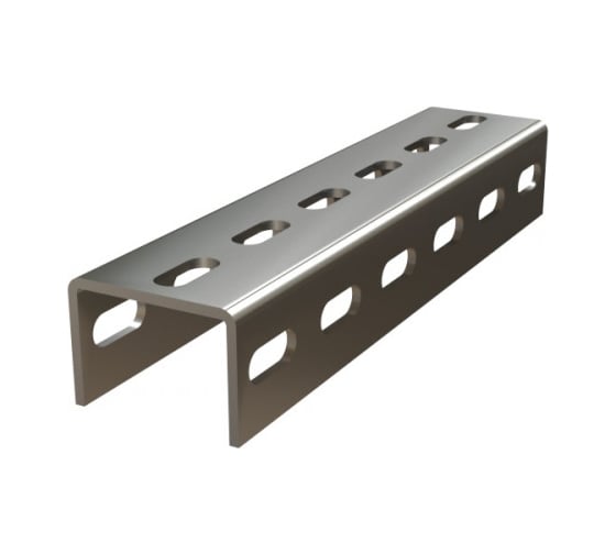 Перфорированный п-образный профиль Hyperline тяжёлый, 70x50x1400 мм, 4 мм 518584 1