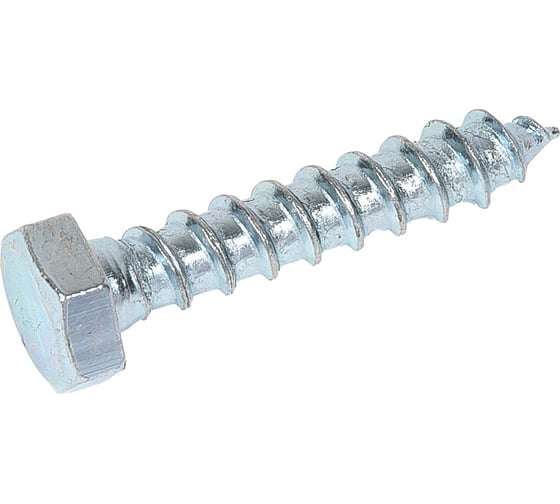 Шуруп для крепления лаг и реек STEELREX цинк 8x40 мм, коробка 50 шт. 0127008040B400005032
