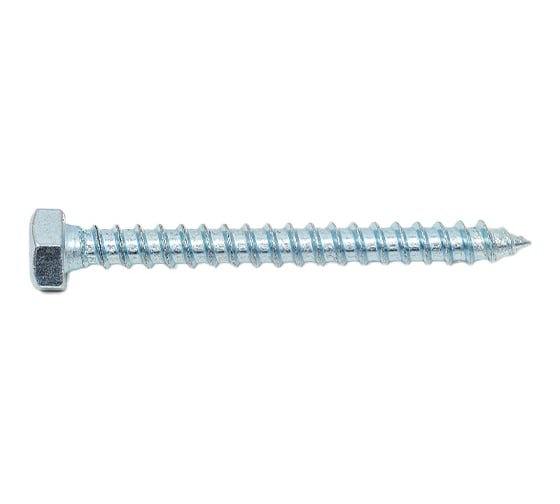 Шуруп для крепления лаг и реек STEELREX цинк 6x60 мм, коробка 40 шт. 0127006060B400004032