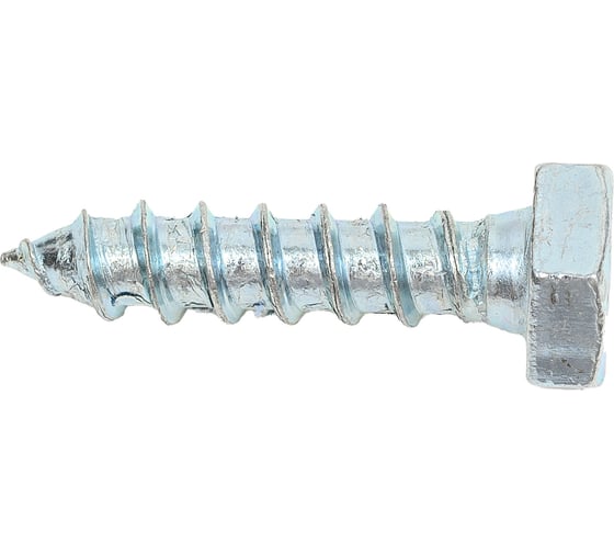 Шуруп для крепления лаг и реек STEELREX цинк 10x40 мм, коробка 30 шт. 0127010040B400003032