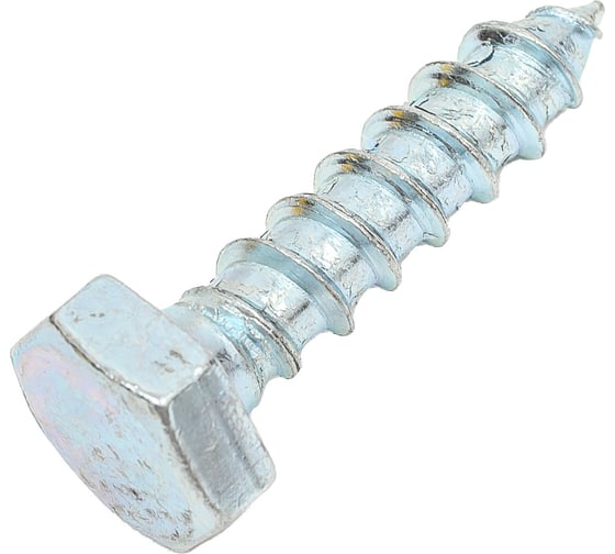 Шуруп для крепления лаг и реек STEELREX цинк 10x40 мм, коробка 30 шт. 0127010040B400003032
