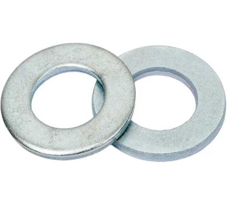 Шайба STEELREX DIN 125 простая, цинк М 6, коробка 300 шт. 0228006000B500030064