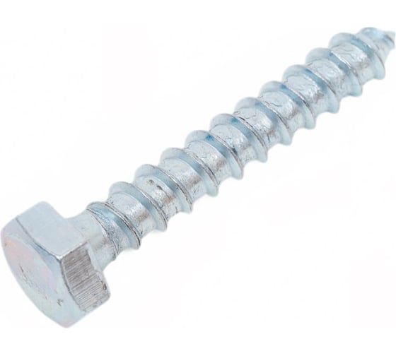Шуруп для крепления лаг и реек STEELREX цинк 8x50 мм, коробка 40 шт. 0127008050B400004032