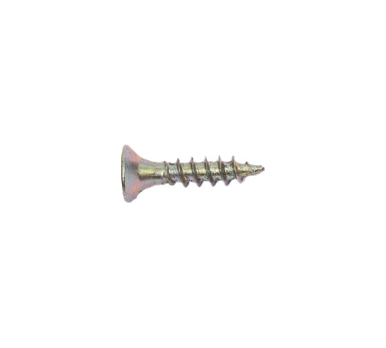 Универсальный саморез STEELREX потайной, шлиц Pz, жёлтый цинк 2.5x12 мм, коробка 500 шт. 0125025012B500050064