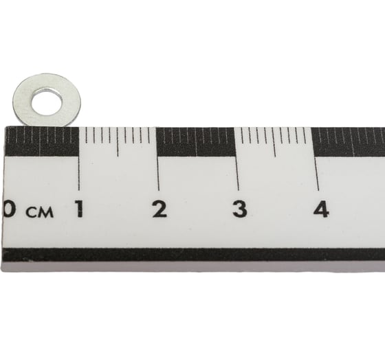Шайба STEELREX DIN 125 простая, цинк М 4, коробка 1000 шт. 0228004000B500100064