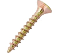 Универсальный саморез STEELREX потайной, шлиц Pz, жёлтый цинк 2.5x16 мм, коробка 500 шт. 0125025016B500050064