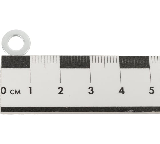Шайба STEELREX DIN 125 простая, цинк М 5, коробка 500 шт. 0228005000B500050064