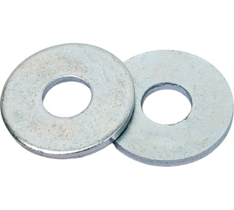 Шайба STEELREX DIN 9021 усиленная, цинк М 6 мм, коробка 250 шт. 0226006000B400025032