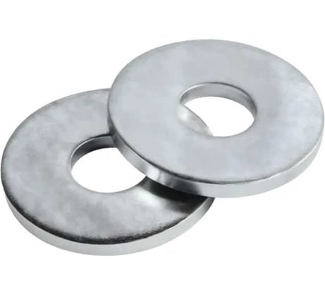 Шайба STEELREX DIN 9021 усиленная, цинк М 6 мм, коробка 250 шт. 0226006000B400025032