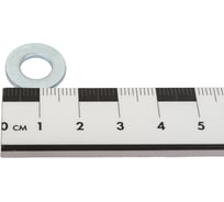 Шайба STEELREX DIN 125 простая, цинк М 8, коробка 200 шт. 0228008000B500020064