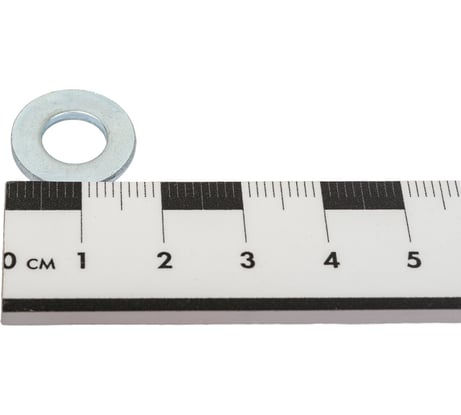 Шайба STEELREX DIN 125 простая, цинк М 8, коробка 200 шт. 0228008000B500020064