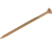 Универсальный саморез STEELREX потайной, шлиц Pz, жёлтый цинк 5x80 мм, коробка 100 шт. 0125050080B300010016 31159488