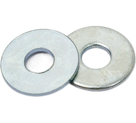 Шайба STEELREX DIN 9021 усиленная, цинк М 4 мм, коробка 500 шт. 0226004000B500050064