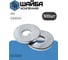 Шайба STEELREX DIN 9021 усиленная, цинк М 4 мм, коробка 500 шт. 0226004000B500050064 2