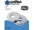 Шайба STEELREX DIN 9021 усиленная, цинк М12 мм, коробка 40 шт. 0226012000B400004032 2