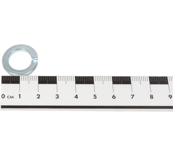 Шайба STEELREX DIN 127 гроверная, цинк М12 мм, коробка 100 шт. 0230012000B400010032